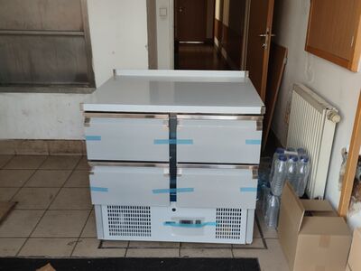 chladící stůl saladeta Hortim | Nový chladící stůl pro Hortim - benzínovou pumpu